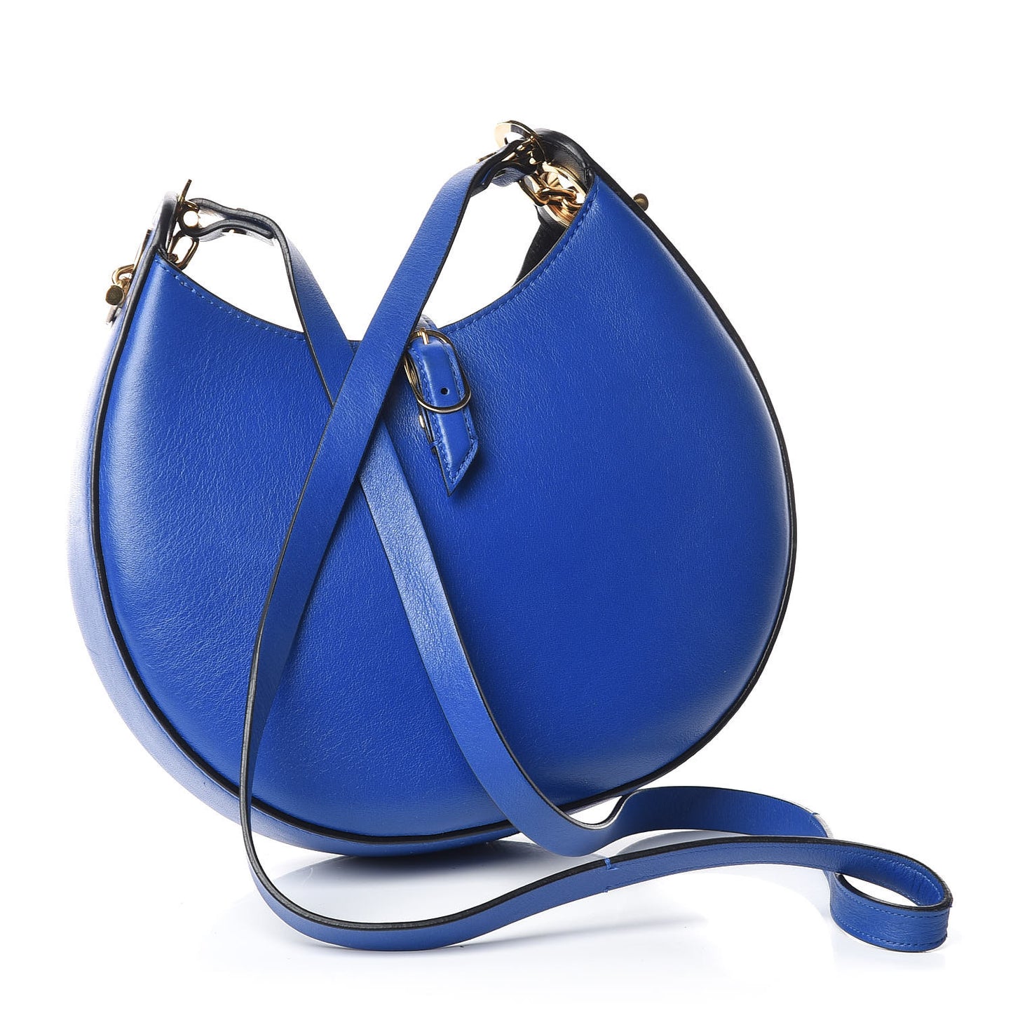 Calfskin Small Joyce Bag Electric Blue
