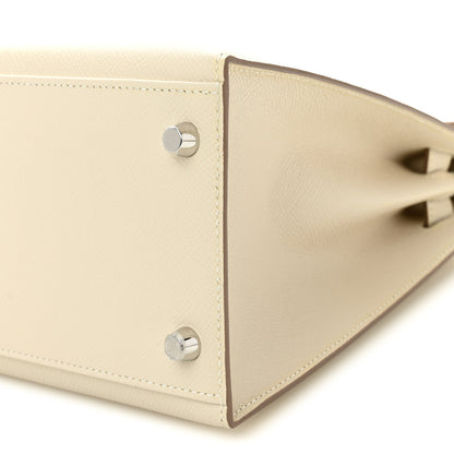 Hermes Epsom Kelly Sellier 28 Craie 10 of 13