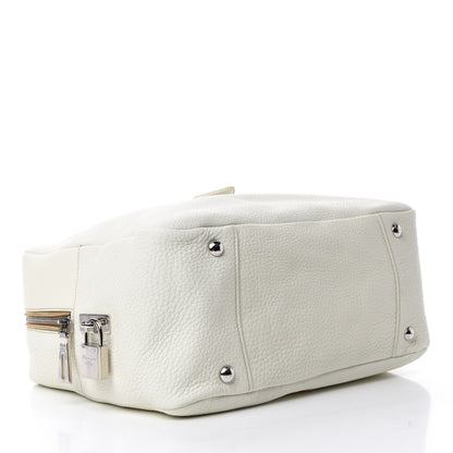 Prada Vitello Daino Satchel Bianco 4 of 15