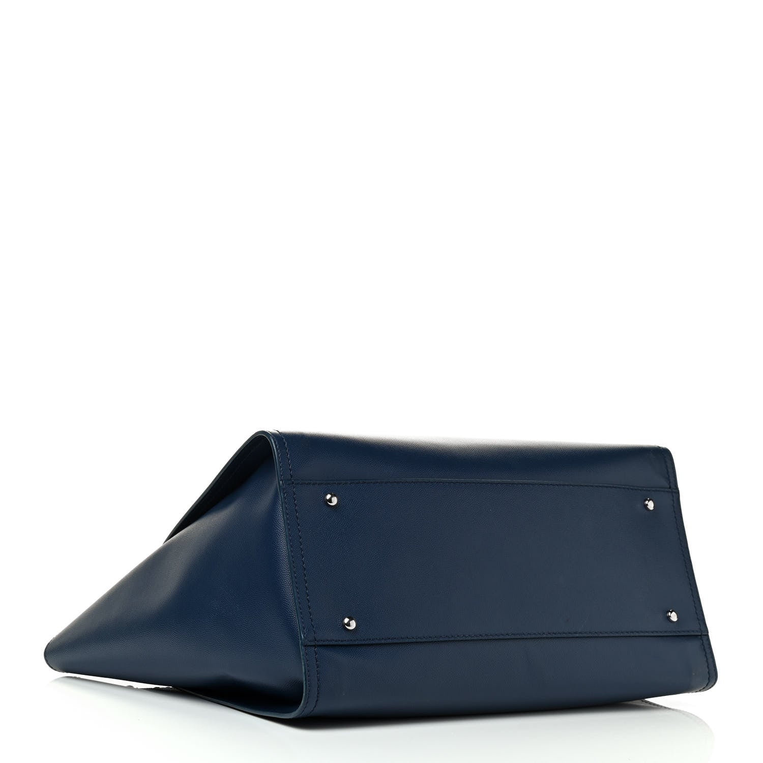 Chanel Caviar Medium Studded Deauville Tote Blue 3 of 8