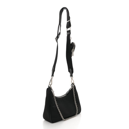 Prada Nylon Re-Edition 2005 Shoulder Bag Black 3 of 11