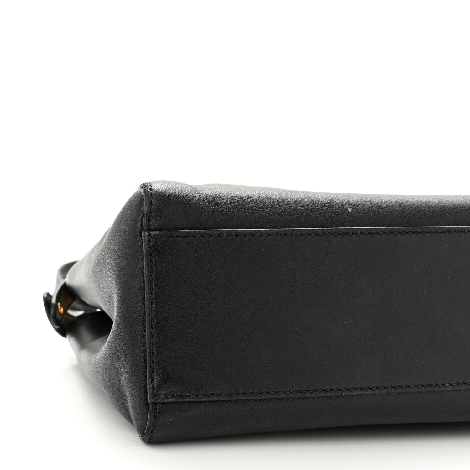 Fendi Nappa Mini Peekaboo Iconic Satchel Black 9 of 11