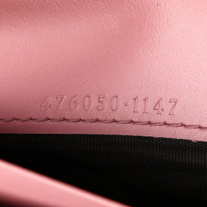 Gucci Guccissima Cherries Card Case Wallet Pink 7 of 7