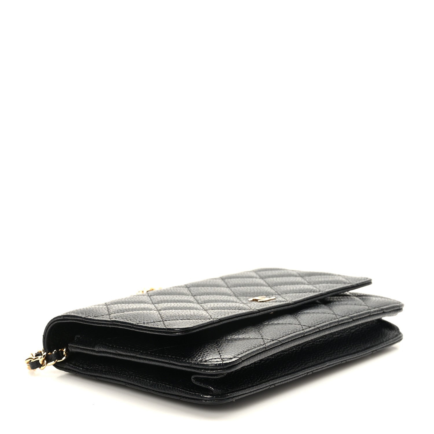 Chanel Caviar Quilted Wallet on Chain WOC Black 4 of 9
