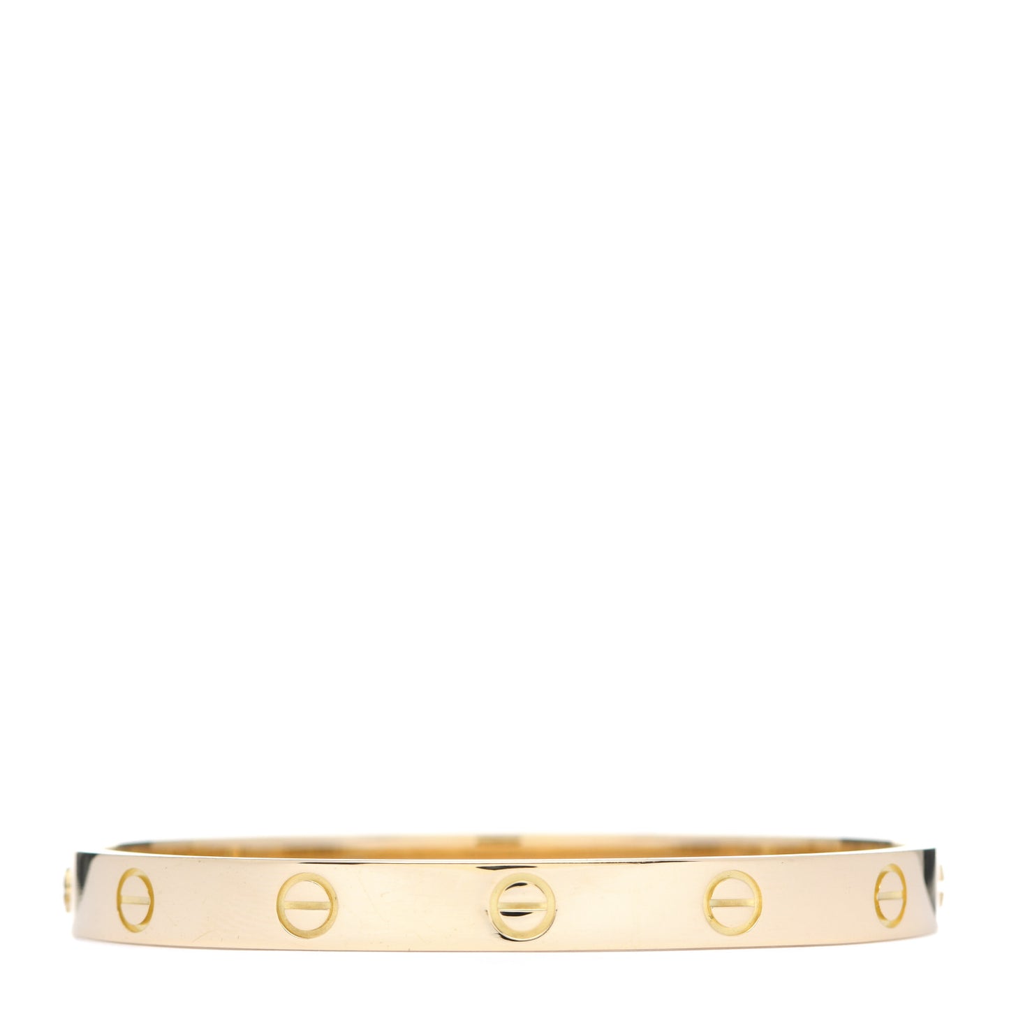 18K Yellow Gold LOVE Bracelet 17
