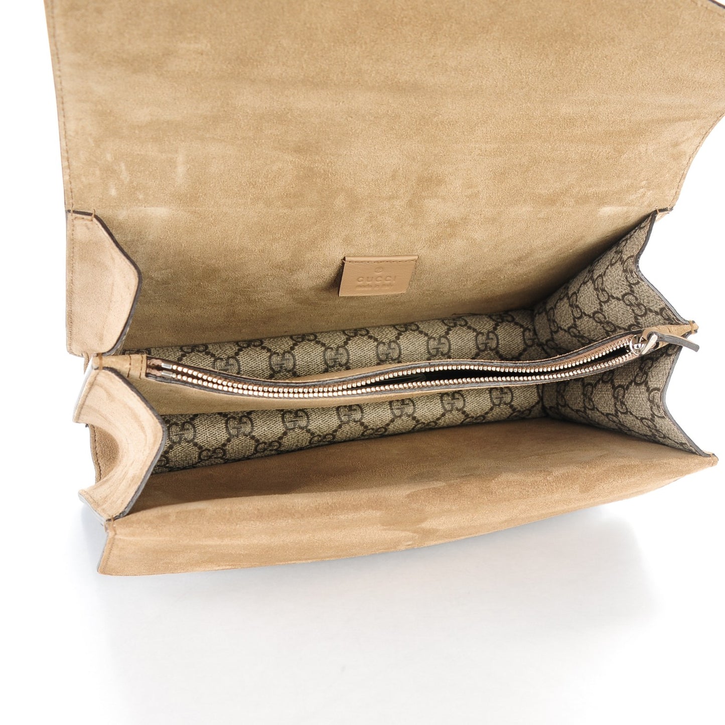 GG Supreme Monogram Small Dionysus Shoulder Bag Taupe