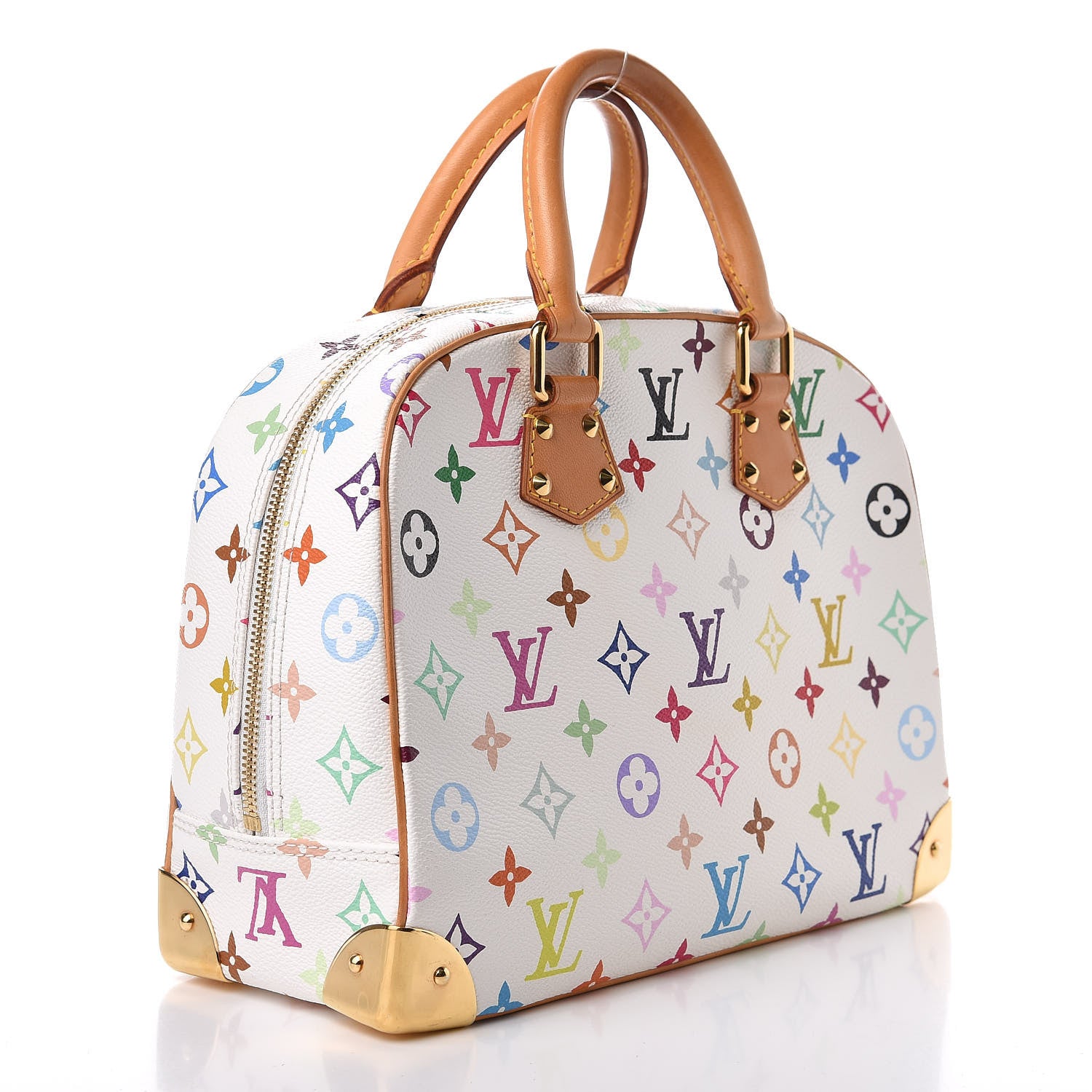 Louis Vuitton Monogram Multicolor Trouville White 2 of 8
