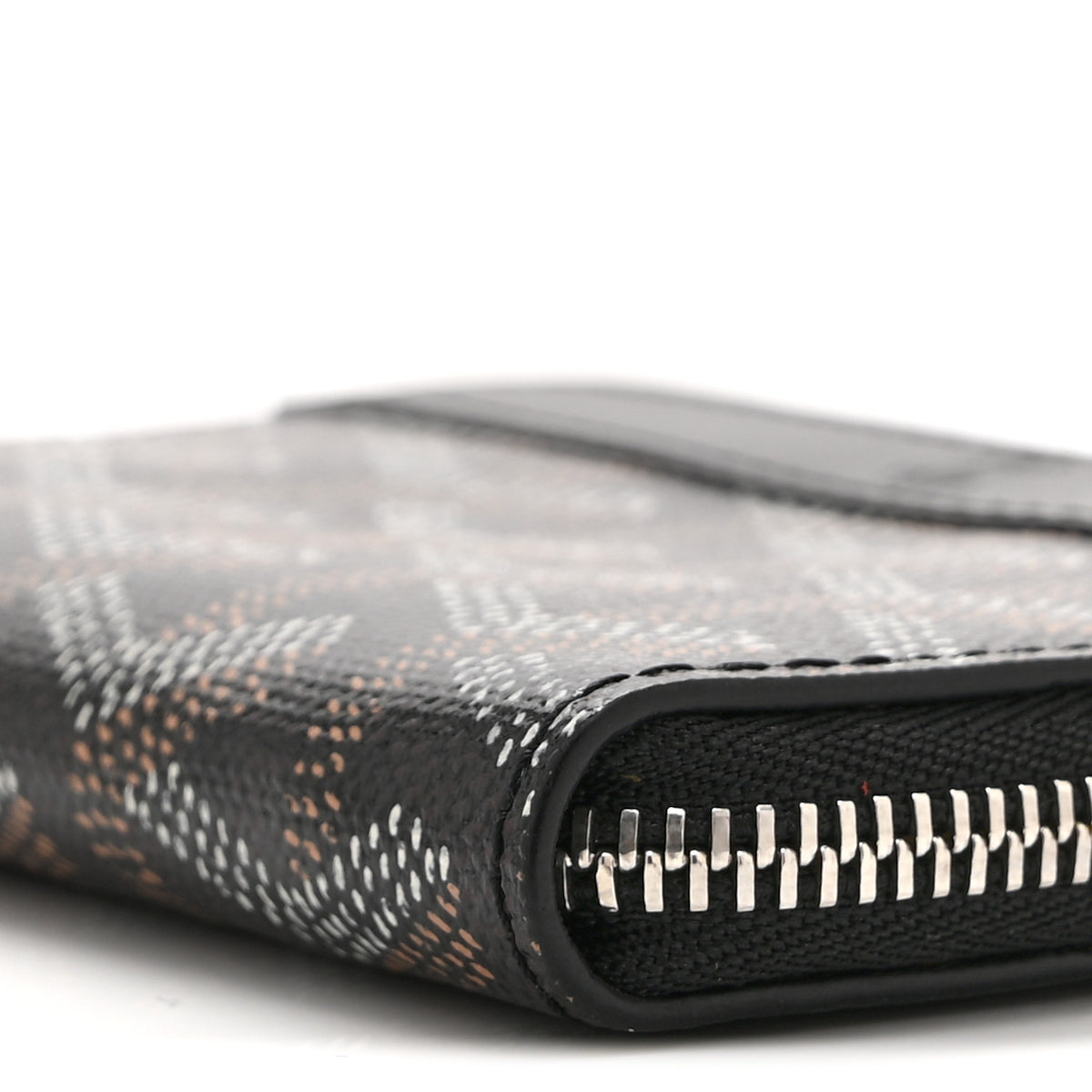 Goyardine Compact Wallet Black