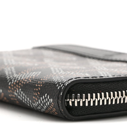 Goyard Goyardine Compact Wallet Black 10 of 10