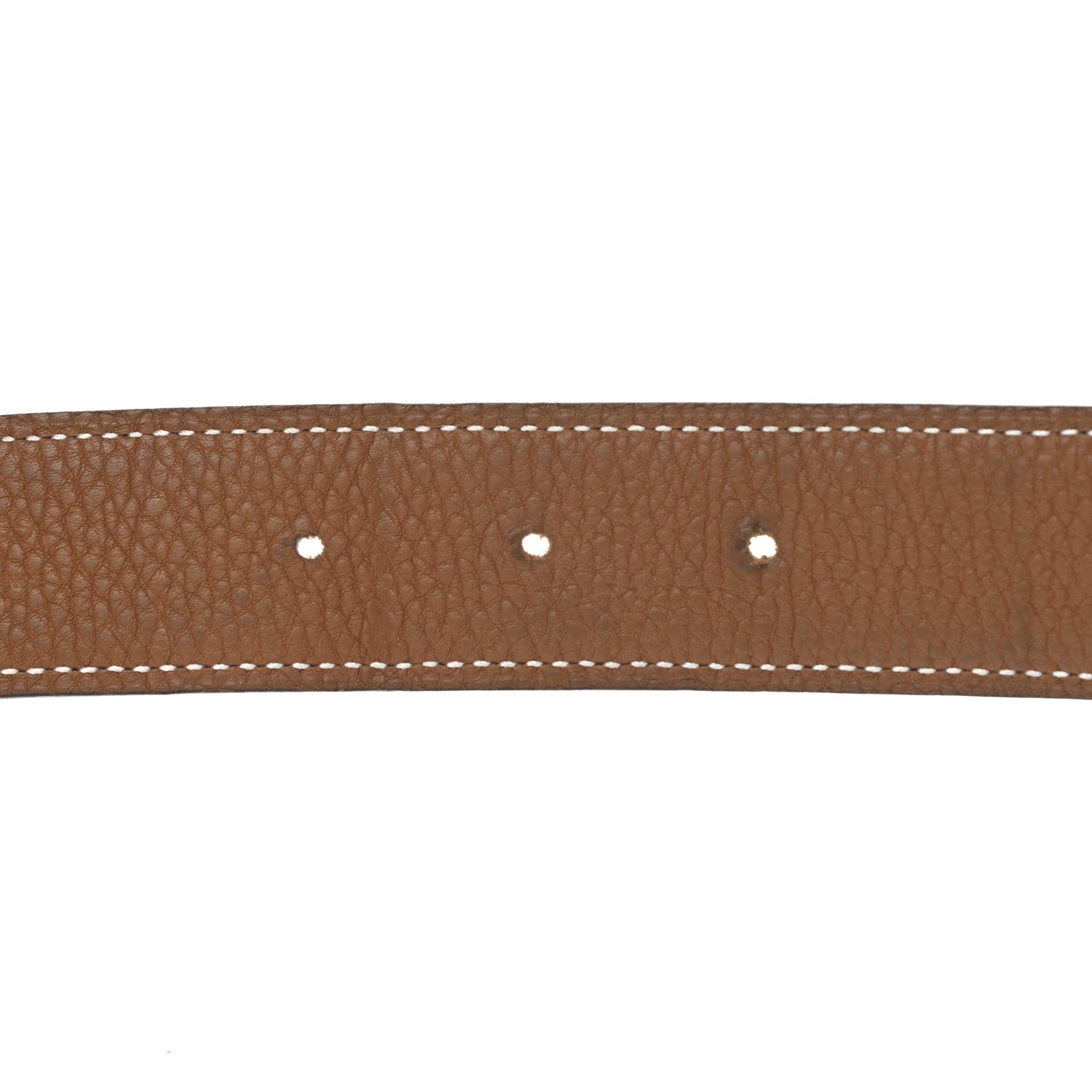 Hermes Box Togo 32mm H Belt Black Gold 11 of 18