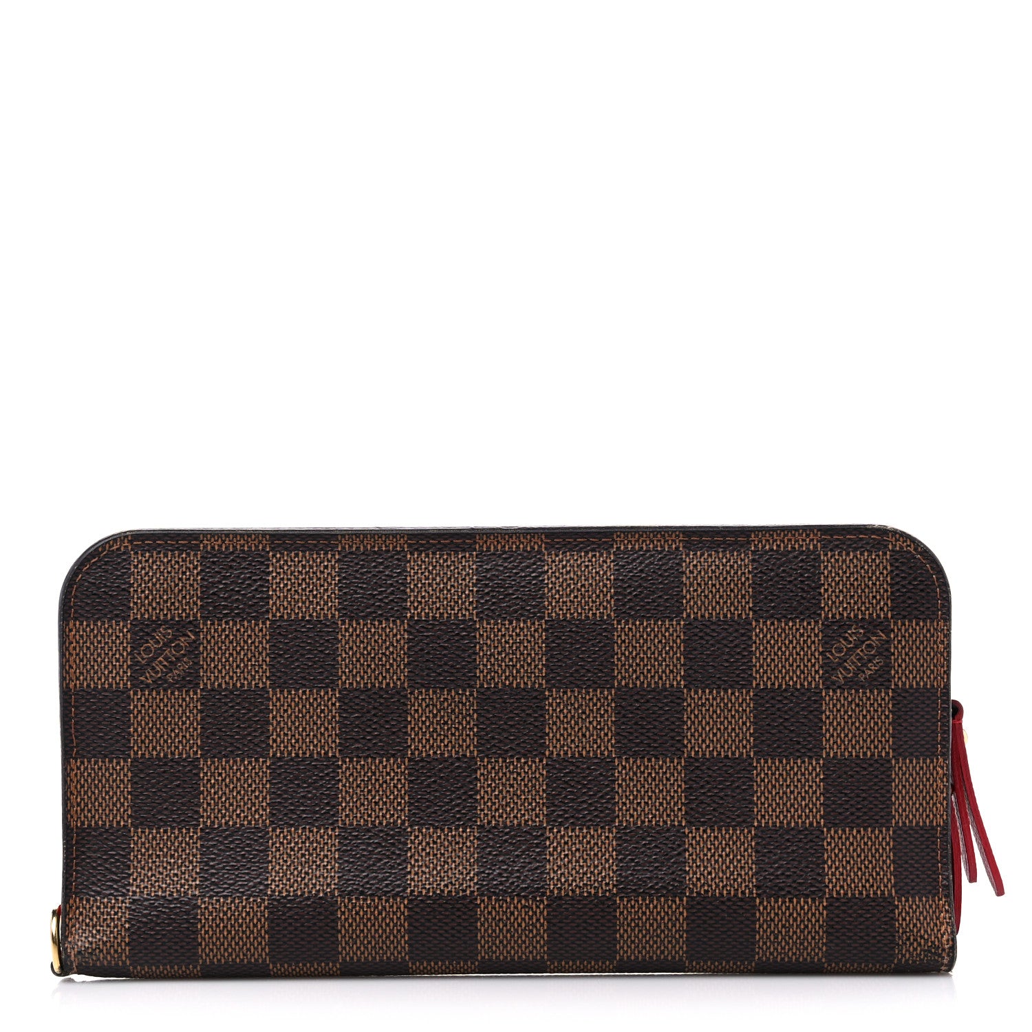 Louis Vuitton Damier Ebene Insolite Wallet Rouge 1 of 15