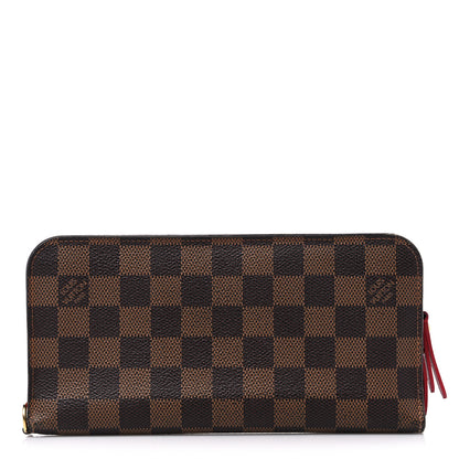 Louis Vuitton Damier Ebene Insolite Wallet Rouge 1 of 15