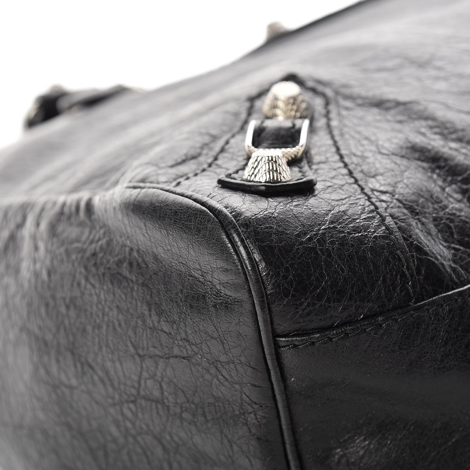 Balenciaga Agneau Giant 12 Silver Hardware Velo Black 9 of 13