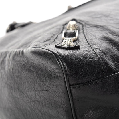 Balenciaga Agneau Giant 12 Silver Hardware Velo Black 9 of 13
