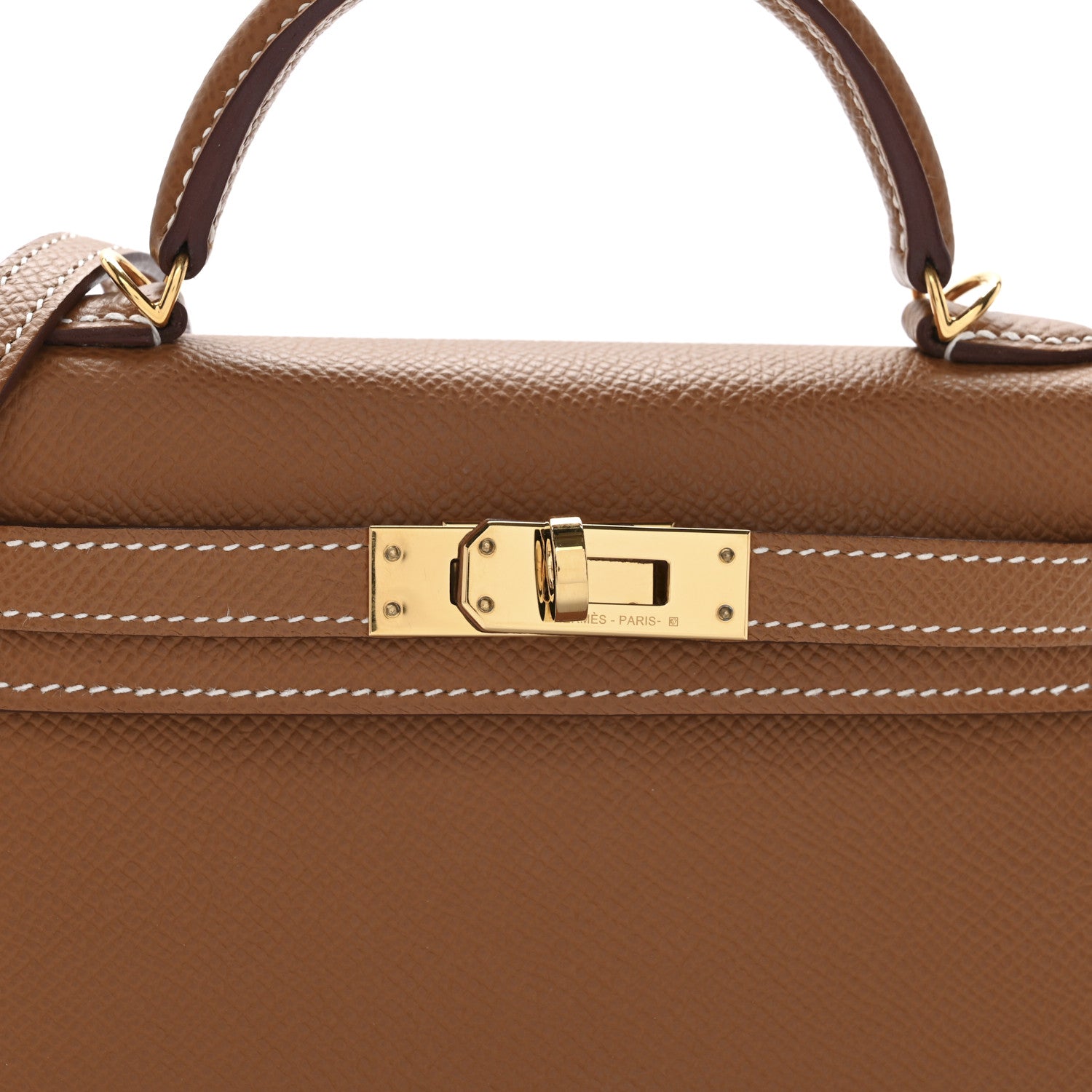 Hermes Epsom Mini Kelly Sellier 20 Gold 8 of 12