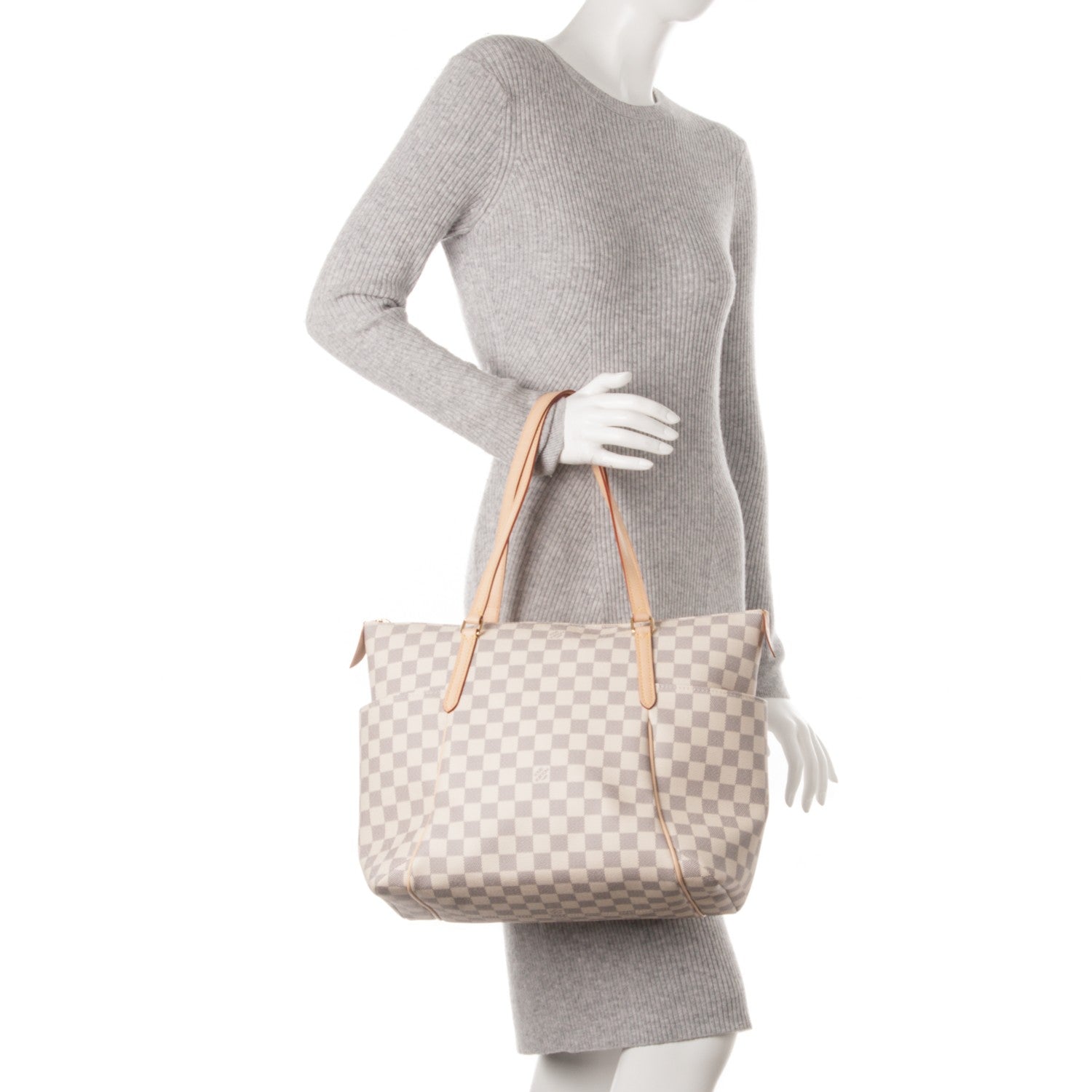 Louis Vuitton Damier Azur Totally MM 2 of 8
