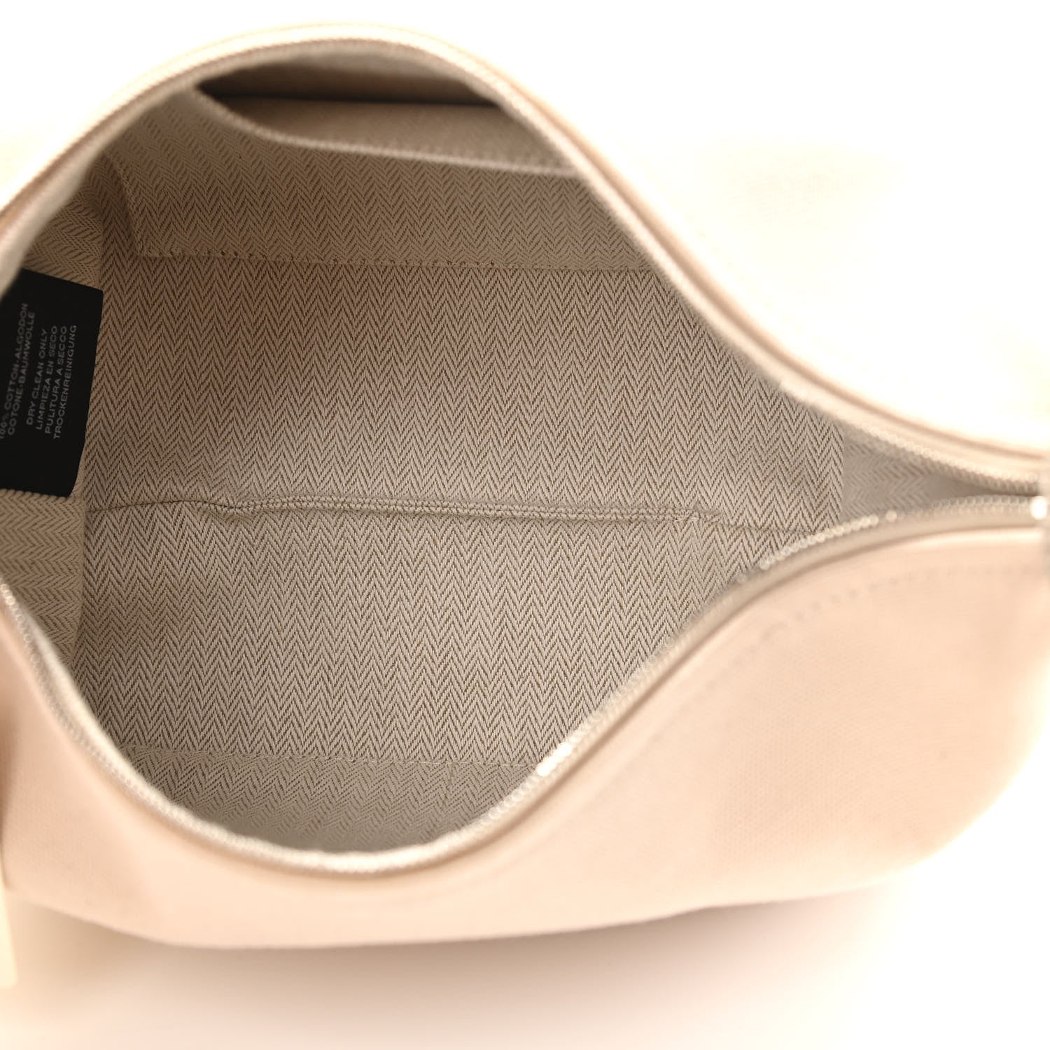 Hermes Canvas Small Bride-A-Brac Pouch Natural 5 of 10