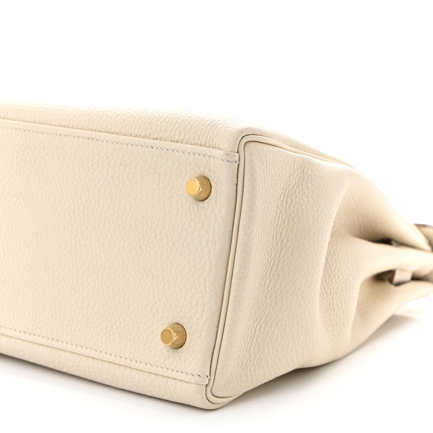 Hermes Togo Kelly Retourne 32 Craie 10 of 10