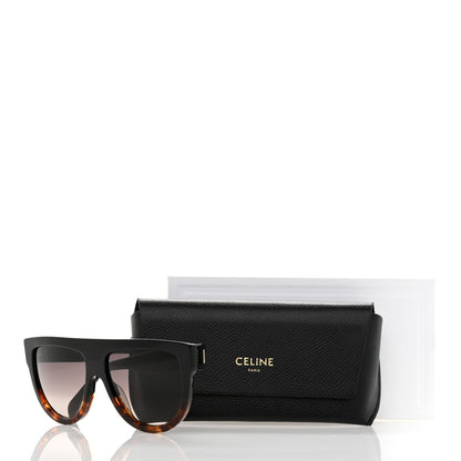 Celine Shadow Sunglasses CL 4001IN Black Havana 7 of 7
