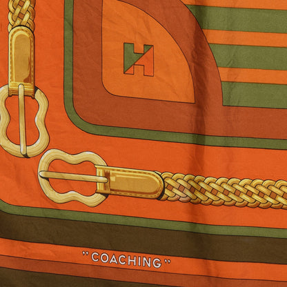 Hermes Silk Coaching Scarf 90 6 of 12