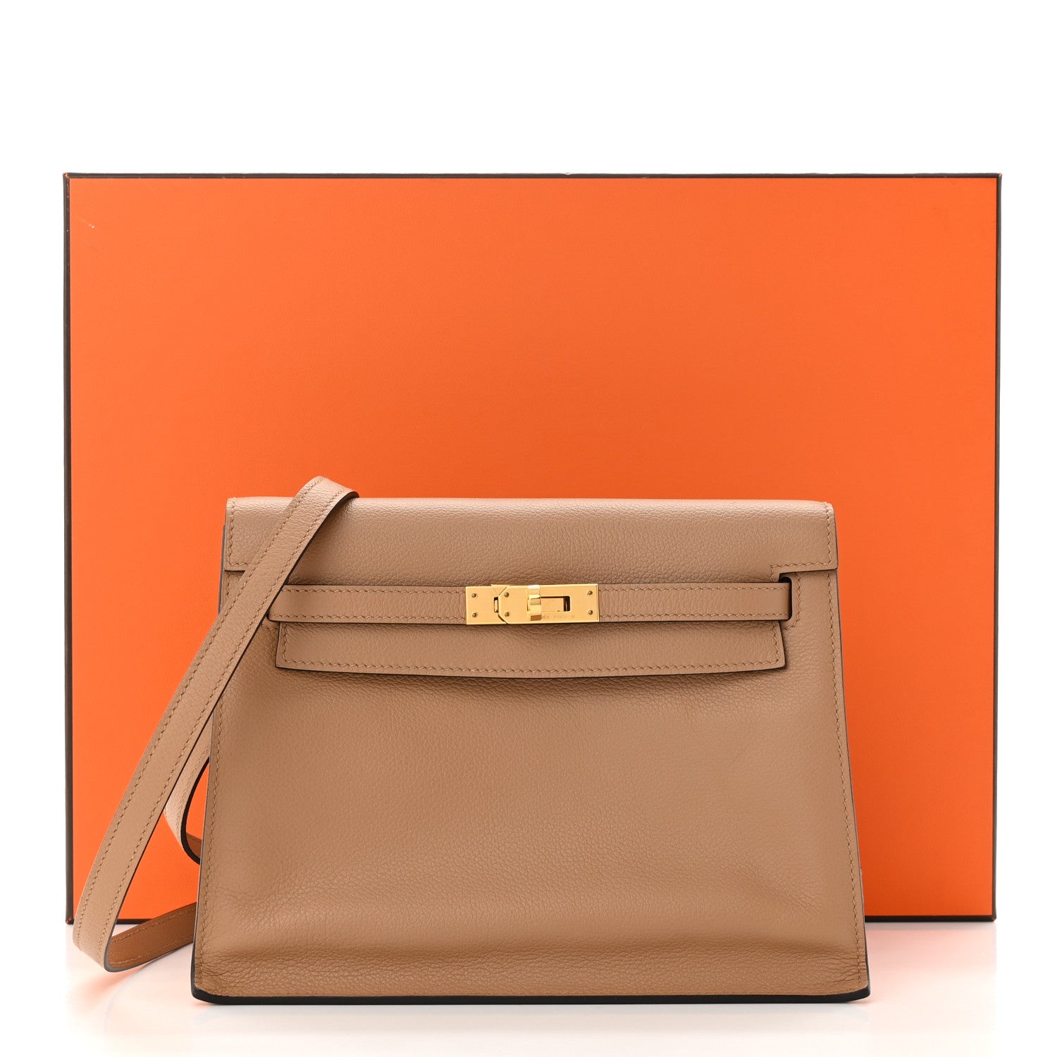 Hermes Evercolor Kelly Danse II Belt Bag Chai 1287826 – FASHIONPHILE