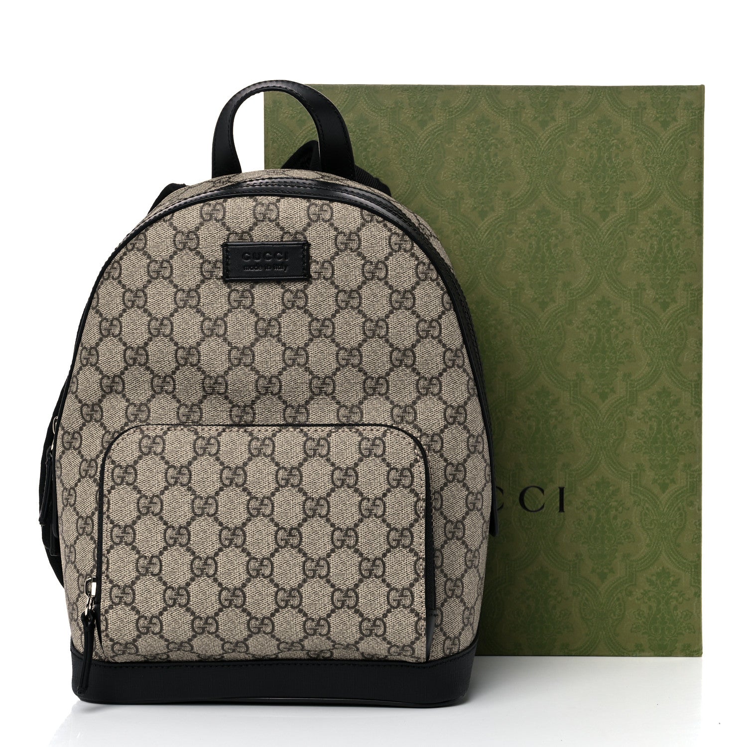 Gucci GG Supreme Monogram Small Eden Day Backpack Black 12 of 12