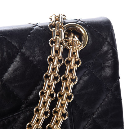 Chanel Aged Calfskin Quilted 2.55 Reissue 225 Flap Black 11 of 20