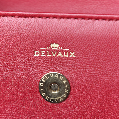 Delvaux Smooth Calfskin Micro Tempete Satchel Framboise 8 of 9