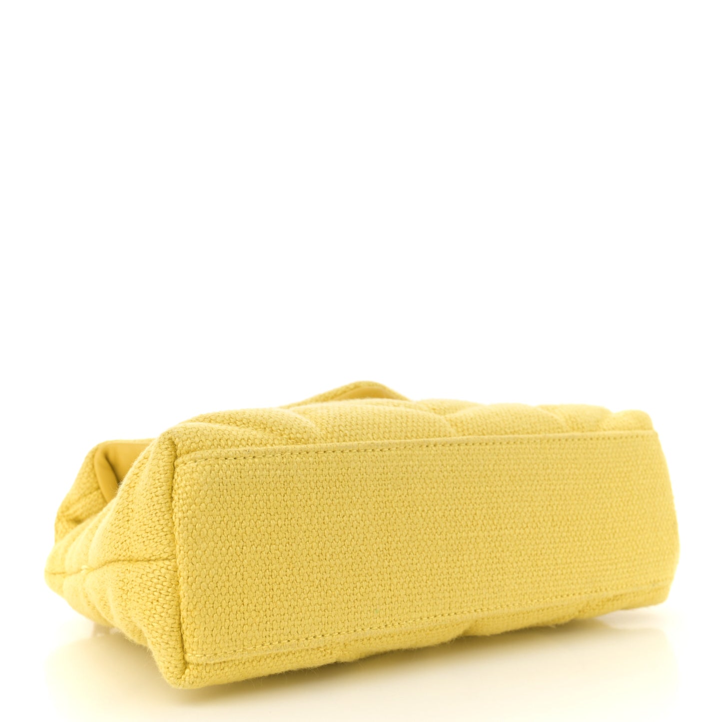 Canvas Quilted Toy Loulou Puffer Monogram Chain Satchel Jaune Citron