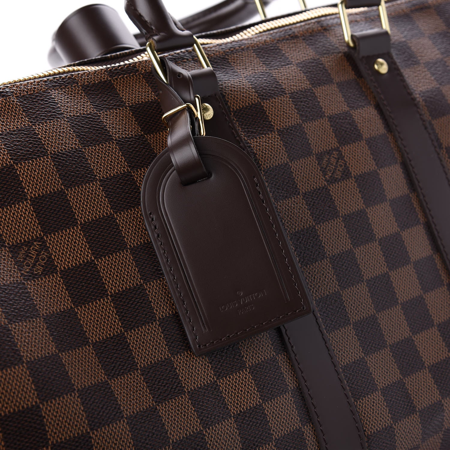 Louis Vuitton Damier Ebene Keepall Bandouliere 45 9 of 14