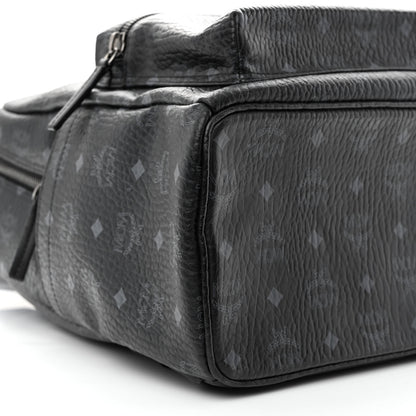 MCM Visetos Medium Stark Backpack Black 9 of 14