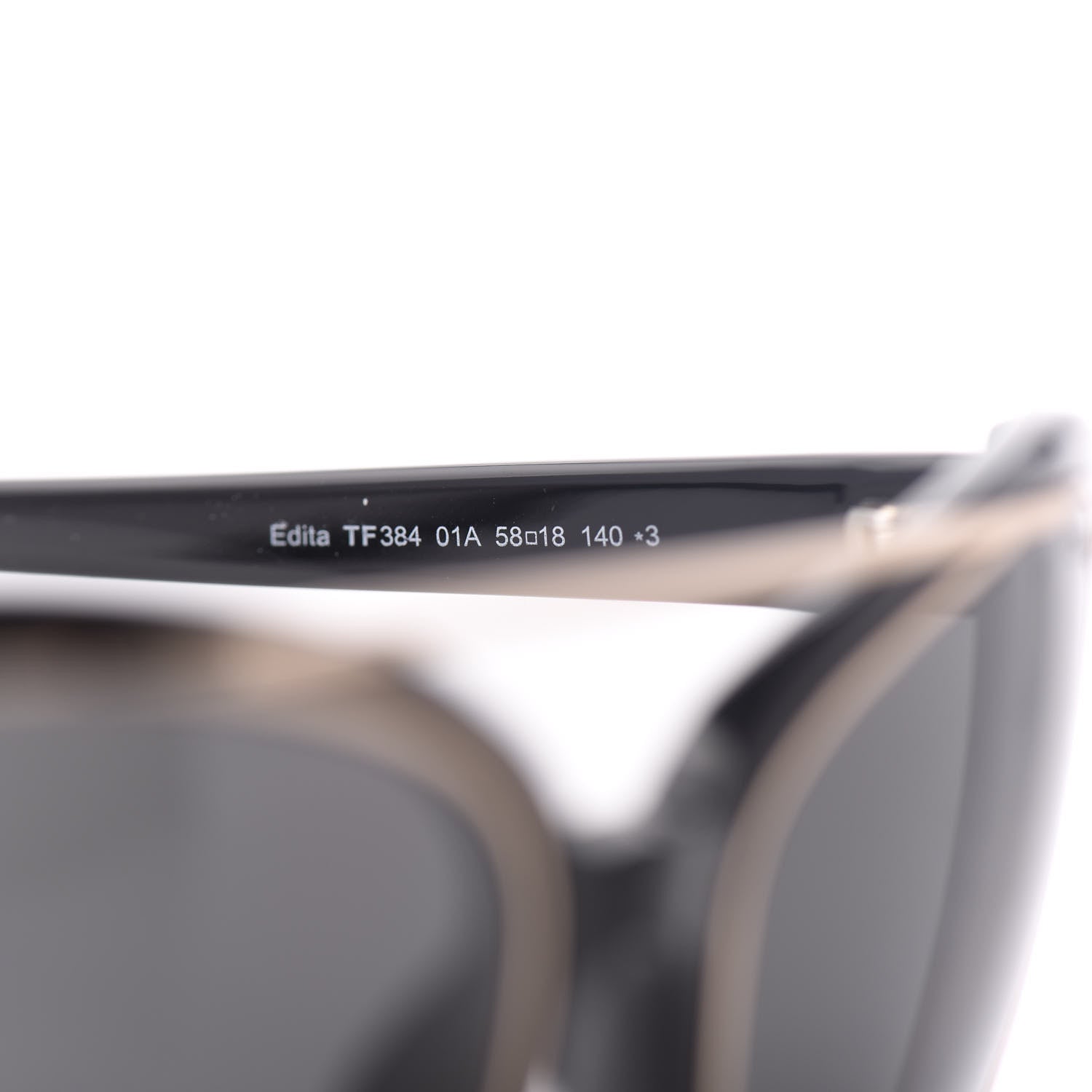 Tom Ford Edita Sunglasses TF384 Black 6 of 12