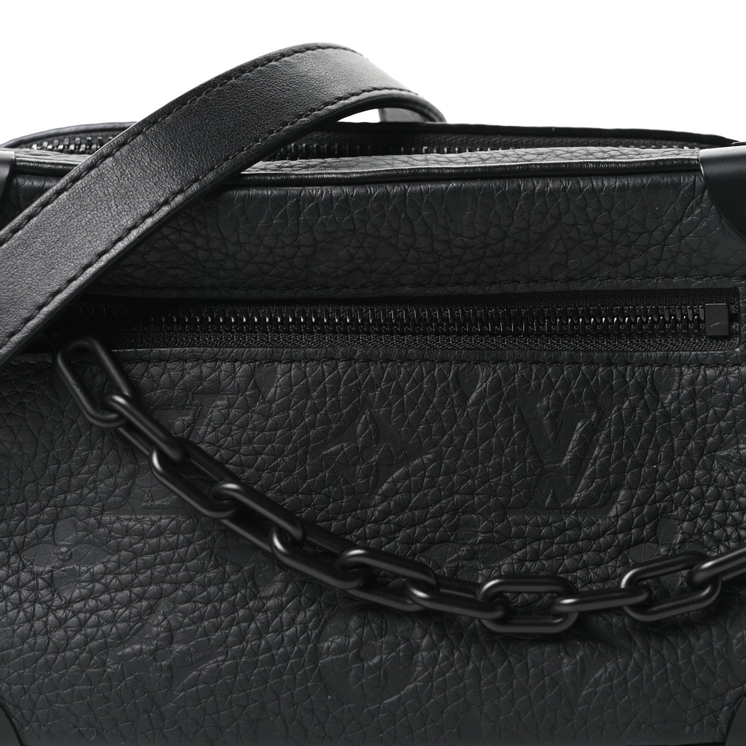 Louis Vuitton Taurillon Monogram Mini Soft Trunk Black 7 of 9