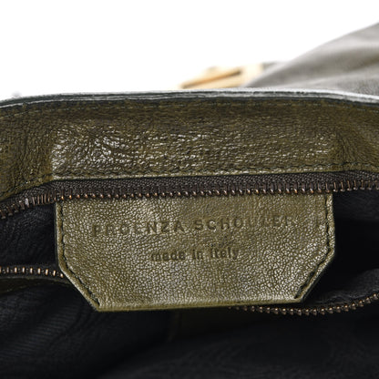 Proenza Schouler Lambskin Medium PS1 Satchel Military 6 of 10