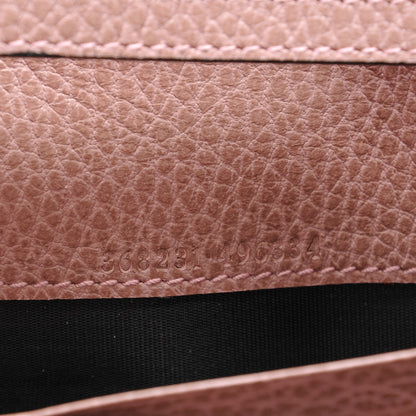 Gucci Dollar Calfskin Mini Swing Wallet Bag Soft Pink 8 of 9