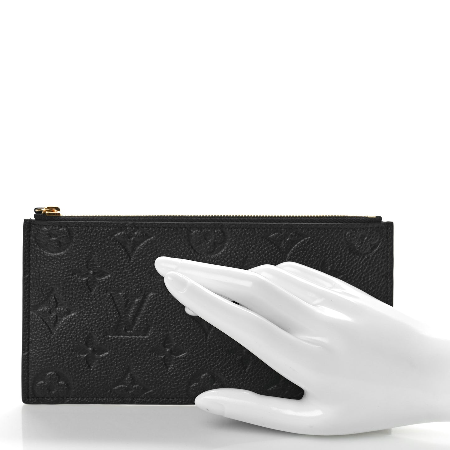Empreinte Felicie Chain Wallet Zippered Insert Black