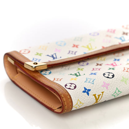 Louis Vuitton Monogram Multicolor Porte Tresor International Wallet White 8 of 23