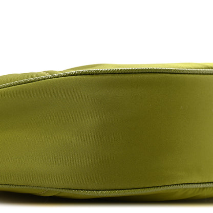 Prada Re-Nylon Saffiano Demi-lune Shoulder Bag Edera 9 of 10
