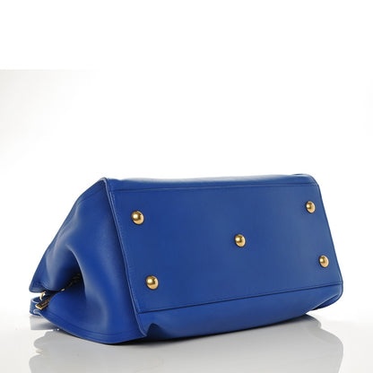 Saint Laurent Calfskin Small Classic Y Cabas Royal Blue 3 of 6