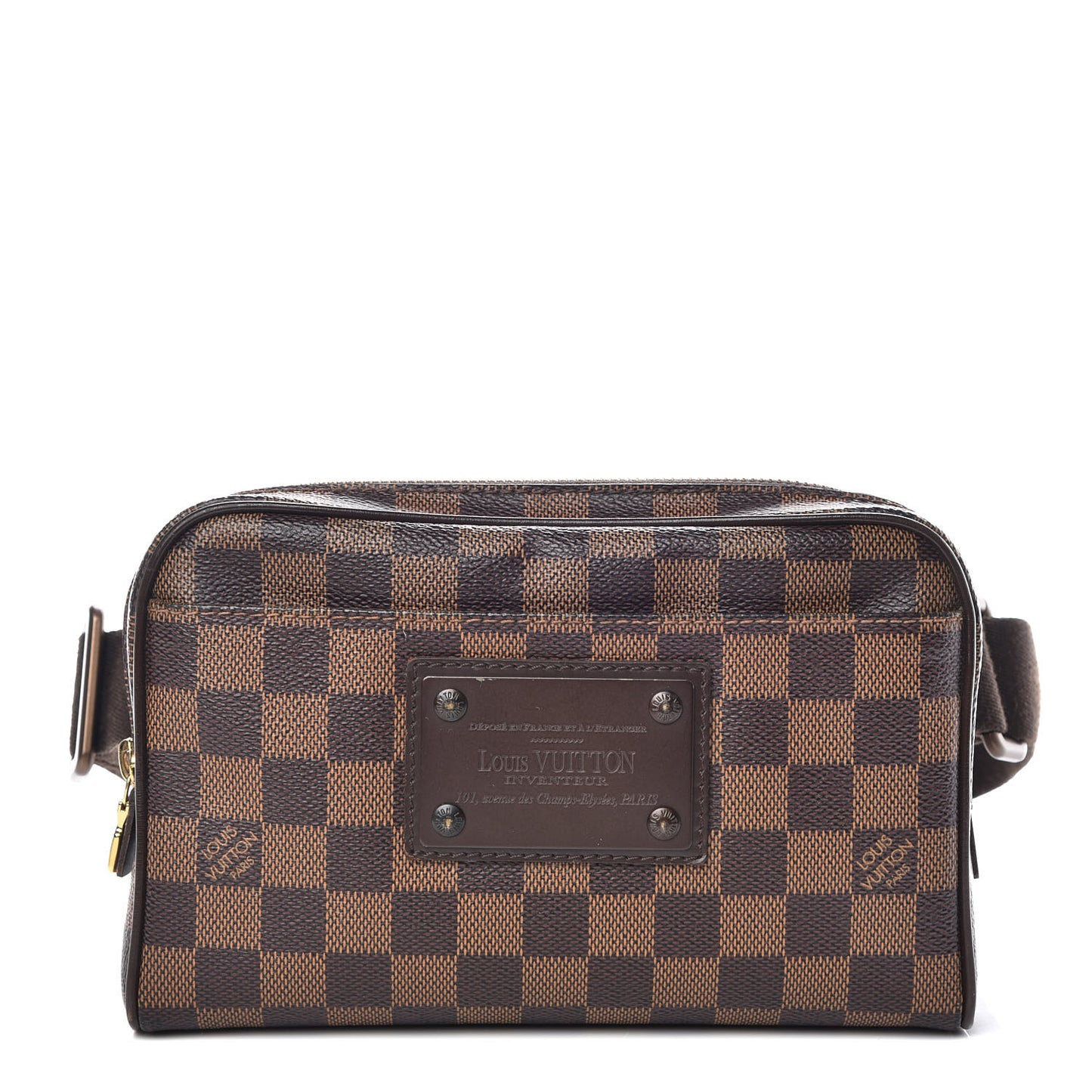 Damier Ebene Brooklyn Bum Bag