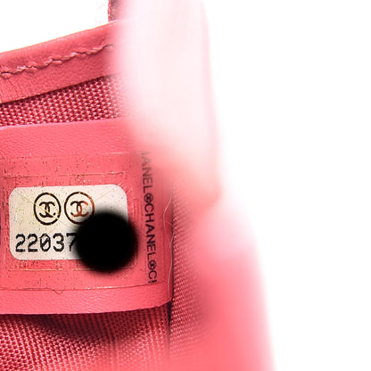 Chanel Caviar CC Key Holder Case Pink 7 of 8