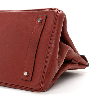 Hermes Taurillon Clemence JPG Birkin 42 Rouge H 10 of 24
