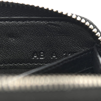 Givenchy Calfskin Star Pandora Zip Around Wallet Black Red 8 of 9
