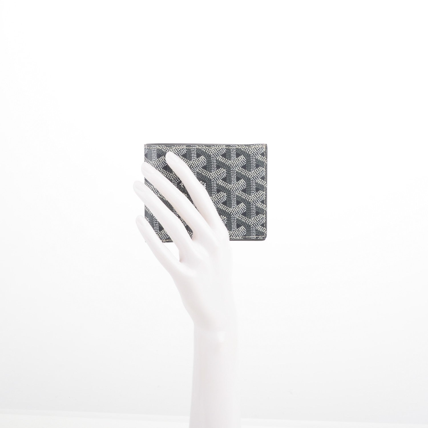 Goyard Goyardine Bi-Fold Wallet Grey 2 of 7