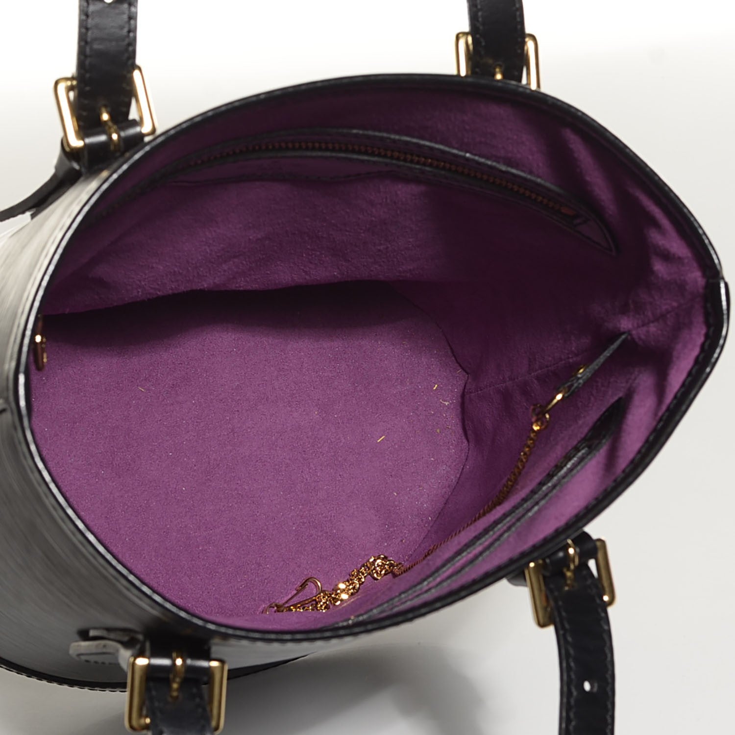 Louis Vuitton Epi Petit Bucket 23 Black 4 of 7
