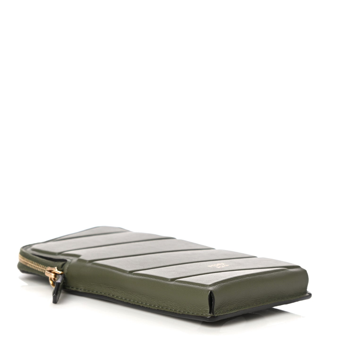 Vitello Grace Matte Cell Pocket Bag Strap Equatore