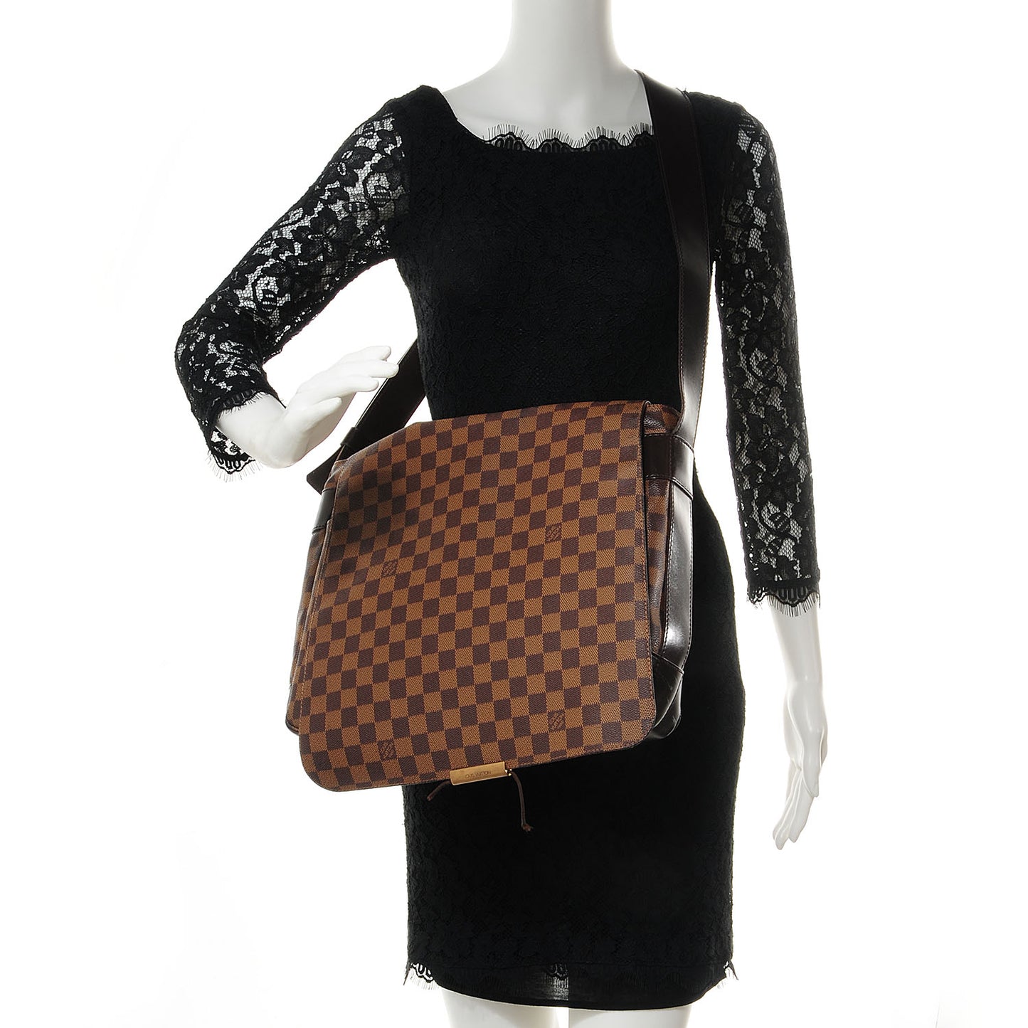 Damier Ebene Bastille Messenger
