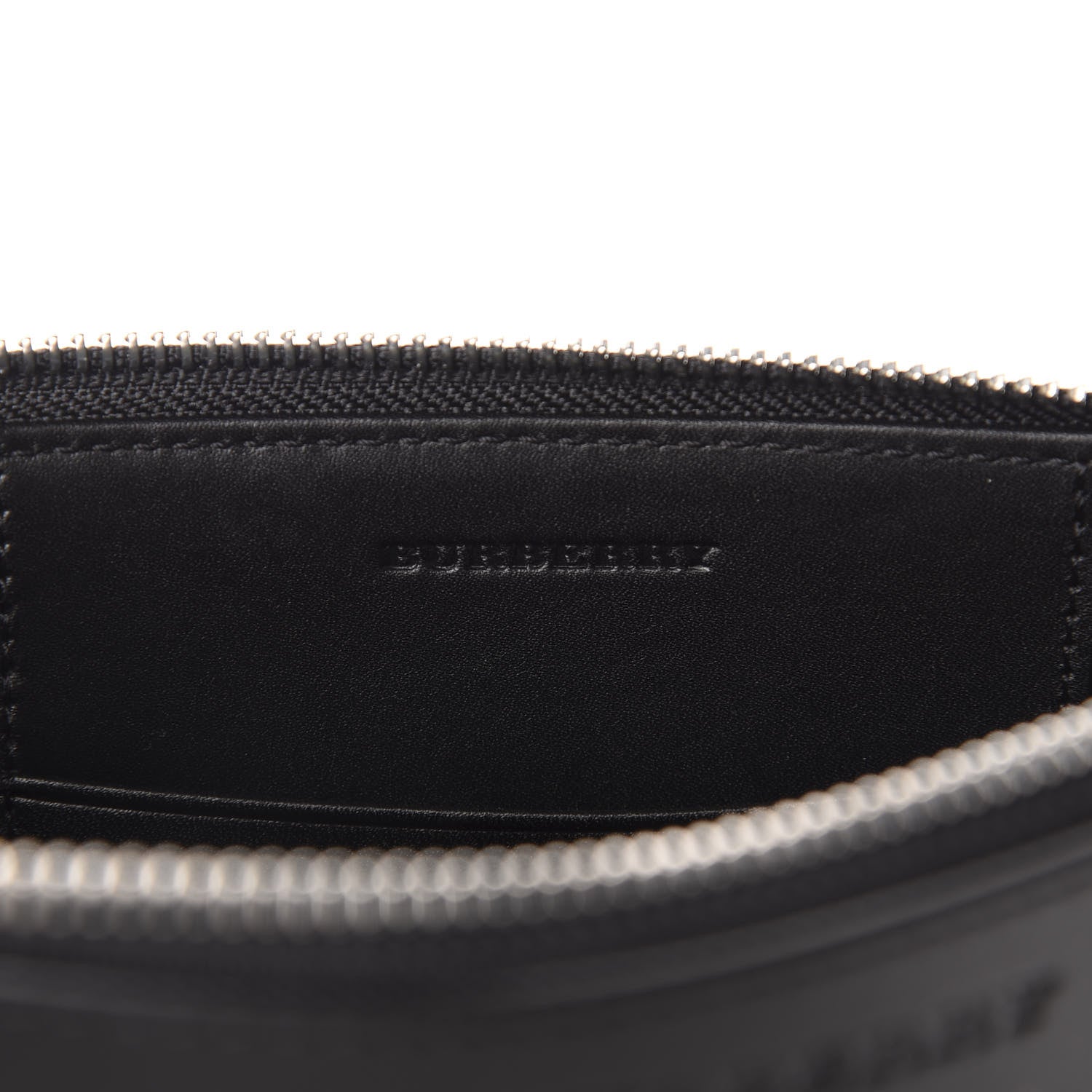 Burberry Mega Check Peyton Crossbody Clutch Bag Black 8 of 11