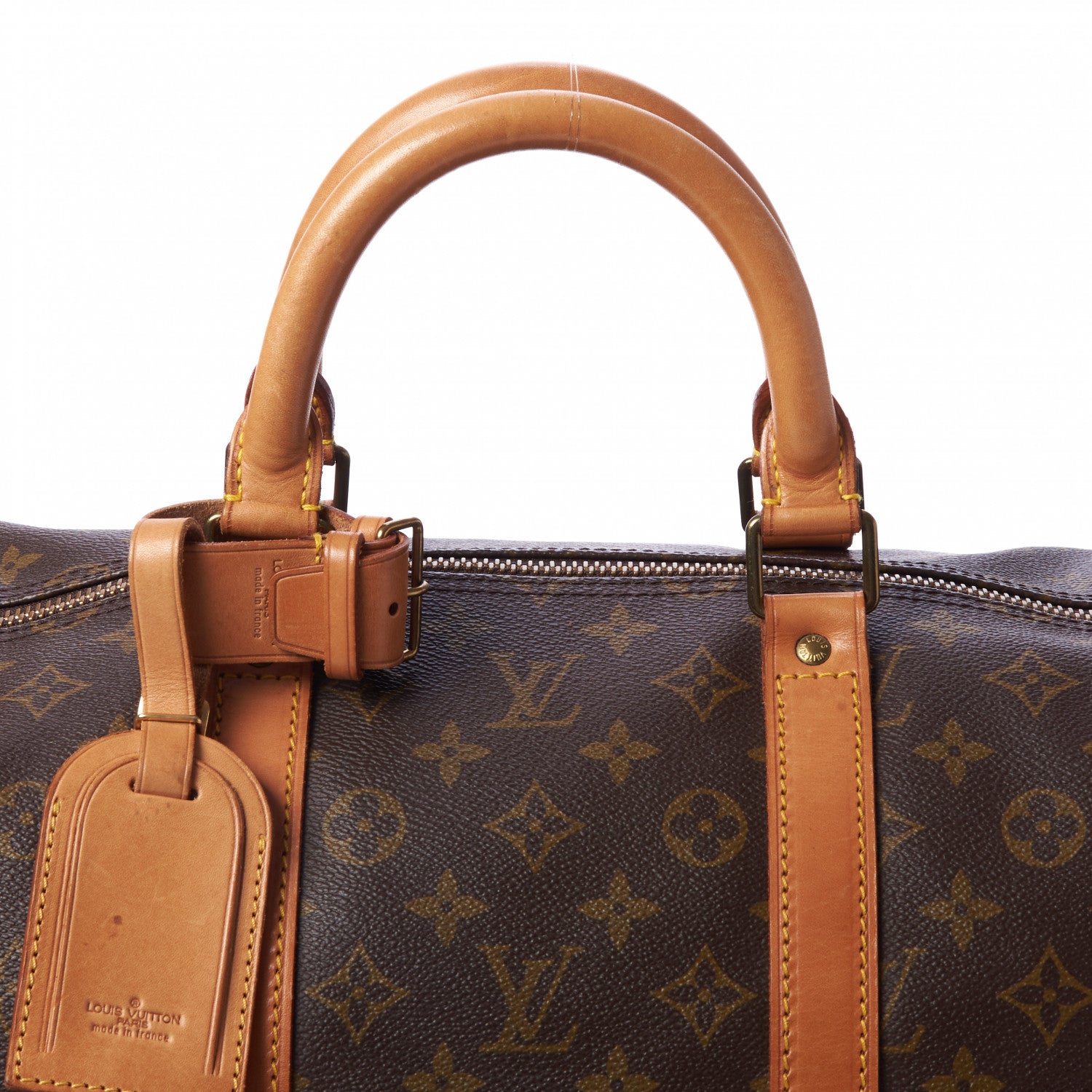 Louis Vuitton Monogram Keepall Bandouliere 55 8 of 10