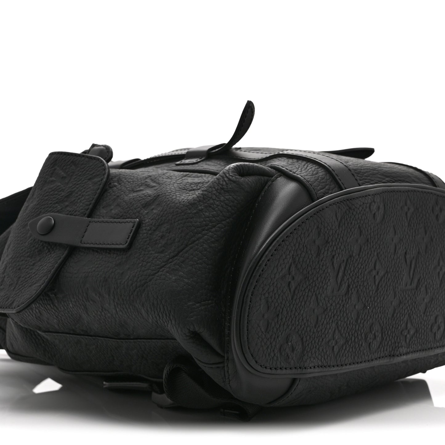 Taurillon Monogram Christopher PM Backpack Black